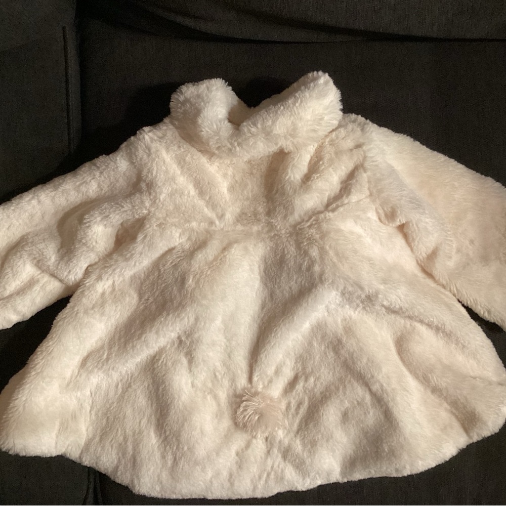 NEW - Bunnies By The Bay Glad Dreams Coat, Hat and Muff in Keepsake box - Picture 4 of 16